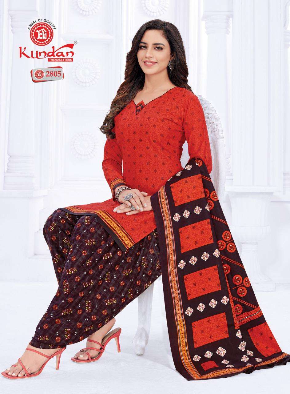 K4U VOL-28 BY KUNDAN 2801 TO 2836 SERIES BEAUTIFUL STYLISH SUITS FANCY COLORFUL CASUAL WEAR & ETHNIC WEAR & READY TO WEAR PURE COTTON PRINTED DRESSES AT WHOLESALE PRICE