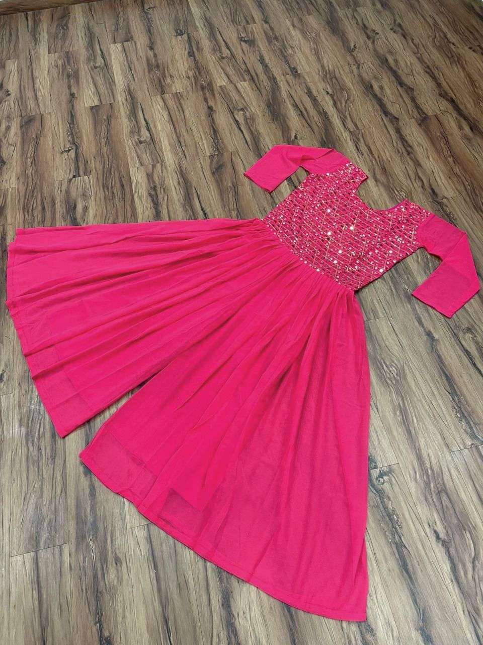 5422 BY KAAMIRI DESIGNER STYLISH FANCY COLORFUL BEAUTIFUL PARTY WEAR & ETHNIC WEAR COLLECTION GEORGETTE EMBROIDERED JUMPSUITS AT WHOLESALE PRICE