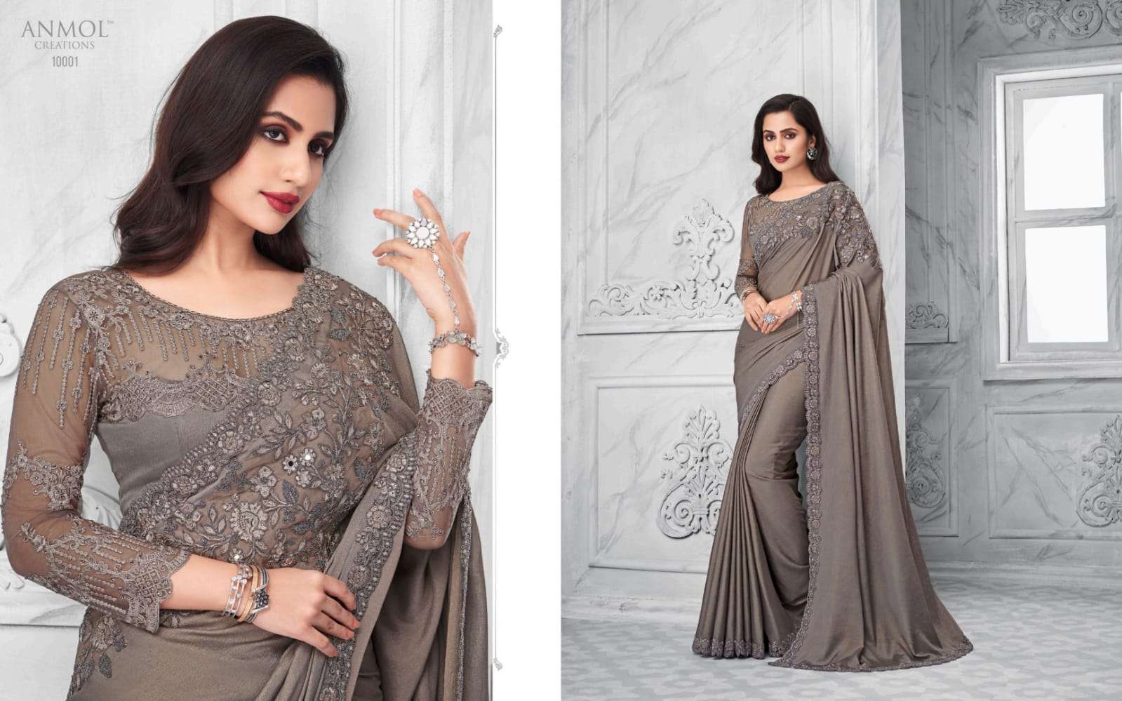 ELEGANCE VOL-14 BY ANMOL CREATION 10001 TO 10016 SERIES INDIAN TRADITIONAL WEAR COLLECTION BEAUTIFUL STYLISH FANCY COLORFUL PARTY WEAR & OCCASIONAL WEAR FANCY SAREES AT WHOLESALE PRICE