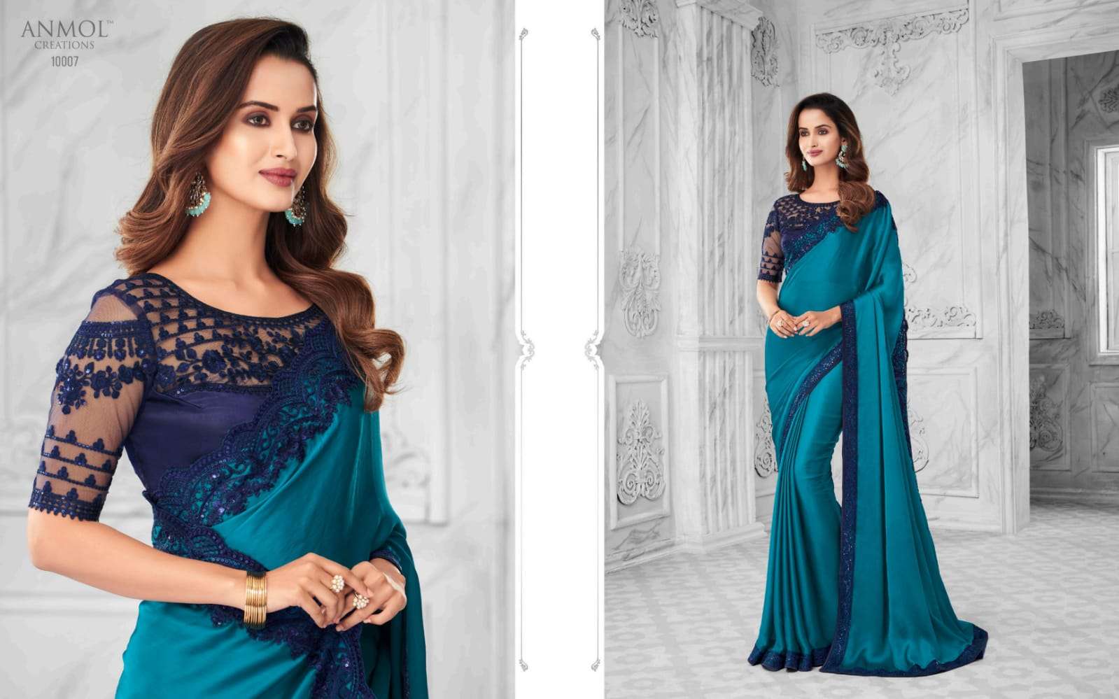 ELEGANCE VOL-14 BY ANMOL CREATION 10001 TO 10016 SERIES INDIAN TRADITIONAL WEAR COLLECTION BEAUTIFUL STYLISH FANCY COLORFUL PARTY WEAR & OCCASIONAL WEAR FANCY SAREES AT WHOLESALE PRICE