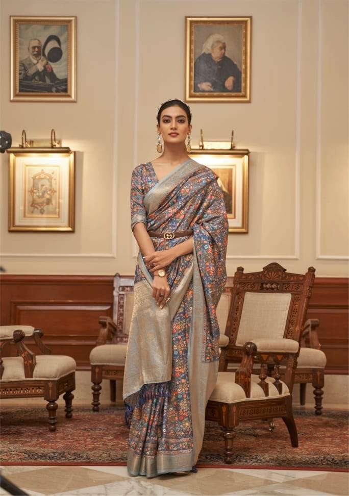 LATIKA DIGITAL RICH PALLU VOL-2 BY SHANGRILA 71281 TO 71288 SERIES INDIAN TRADITIONAL WEAR COLLECTION BEAUTIFUL STYLISH FANCY COLORFUL PARTY WEAR & OCCASIONAL WEAR DIGITAL PRINTED SAREES AT WHOLESALE PRICE