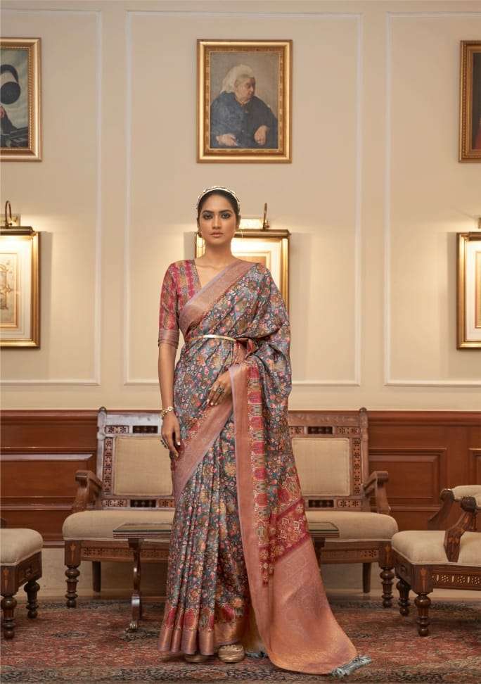 LATIKA DIGITAL RICH PALLU VOL-2 BY SHANGRILA 71281 TO 71288 SERIES INDIAN TRADITIONAL WEAR COLLECTION BEAUTIFUL STYLISH FANCY COLORFUL PARTY WEAR & OCCASIONAL WEAR DIGITAL PRINTED SAREES AT WHOLESALE PRICE