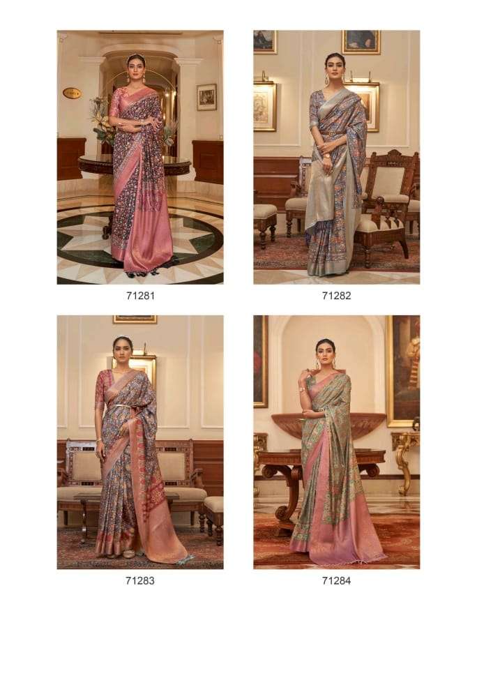 LATIKA DIGITAL RICH PALLU VOL-2 BY SHANGRILA 71281 TO 71288 SERIES INDIAN TRADITIONAL WEAR COLLECTION BEAUTIFUL STYLISH FANCY COLORFUL PARTY WEAR & OCCASIONAL WEAR DIGITAL PRINTED SAREES AT WHOLESALE PRICE