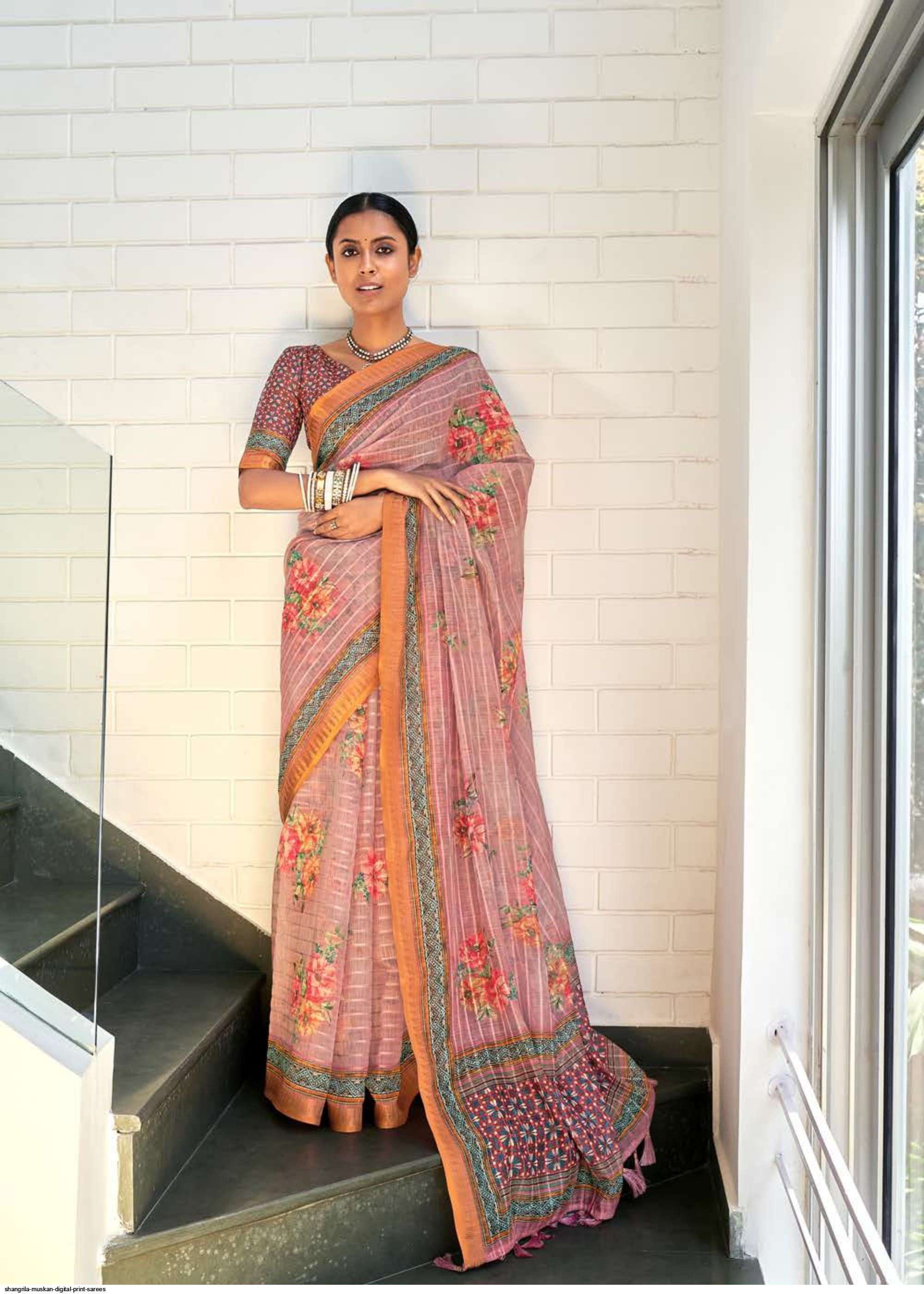MUSKAN SEQUINS BY SHANGRILA 70571 TO 70578 SERIES INDIAN TRADITIONAL WEAR COLLECTION BEAUTIFUL STYLISH FANCY COLORFUL PARTY WEAR & OCCASIONAL WEAR FANCY SAREES AT WHOLESALE PRICE