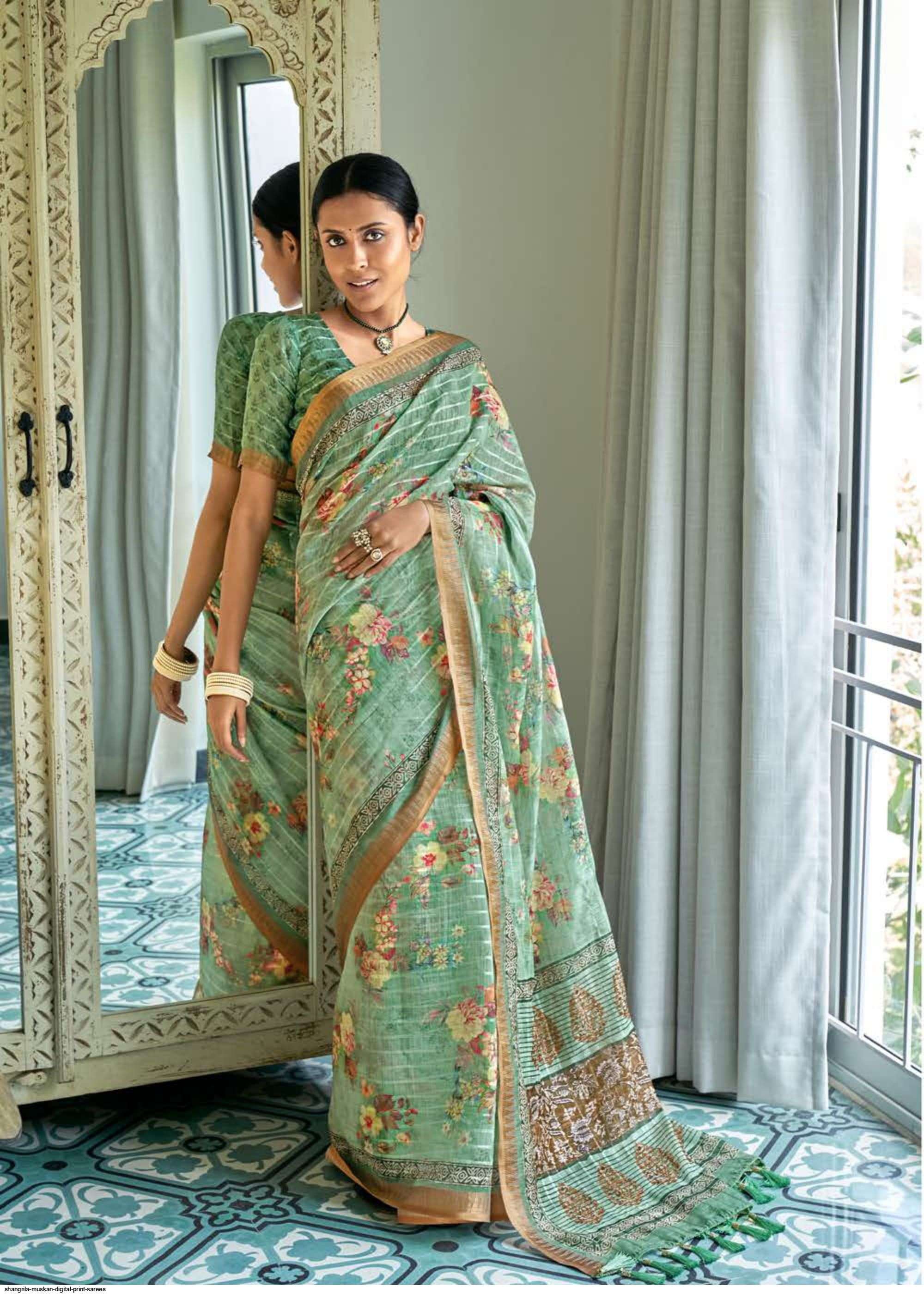 MUSKAN SEQUINS BY SHANGRILA 70571 TO 70578 SERIES INDIAN TRADITIONAL WEAR COLLECTION BEAUTIFUL STYLISH FANCY COLORFUL PARTY WEAR & OCCASIONAL WEAR FANCY SAREES AT WHOLESALE PRICE