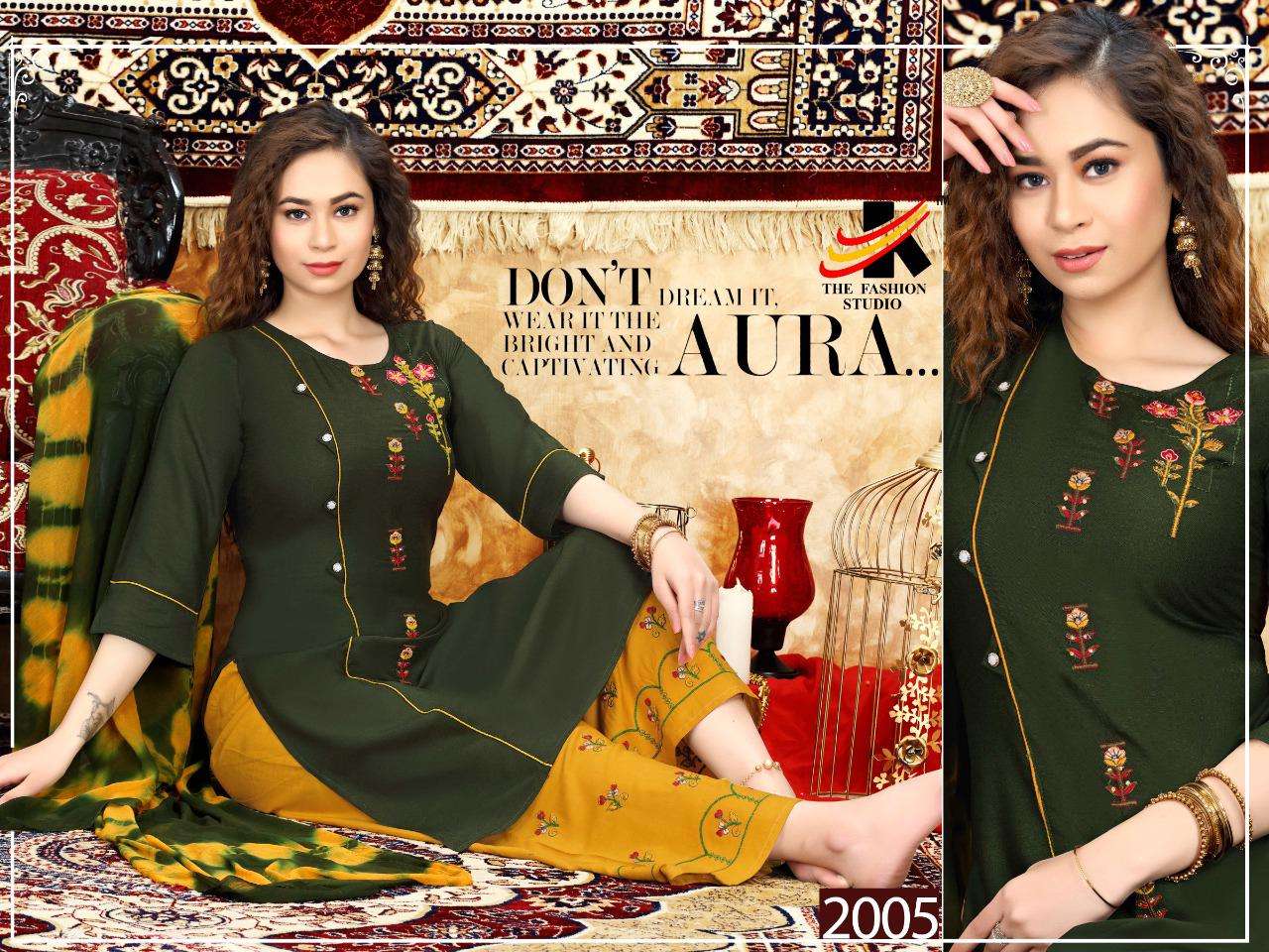 ROYAL QUEEN VOL-3 BY THE FASHION STUDIO 2001 TO 2008 SERIES BEAUTIFUL SUITS COLORFUL STYLISH FANCY CASUAL WEAR & ETHNIC WEAR HEAVY RAYON EMBROIDERED DRESSES AT WHOLESALE PRICE