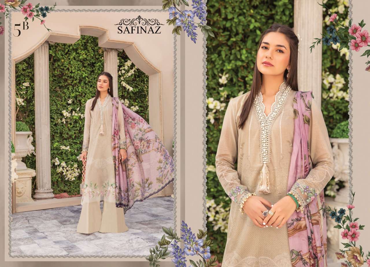 MARIA.B. VOL-7 BY SAFINAZ PAKISTANI WEAR COLLECTION BEAUTIFUL STYLISH FANCY COLORFUL PARTY WEAR & OCCASIONAL WEAR PURE COTTON LAWN WITH EMBROIDERED DRESSES AT WHOLESALE PRICE