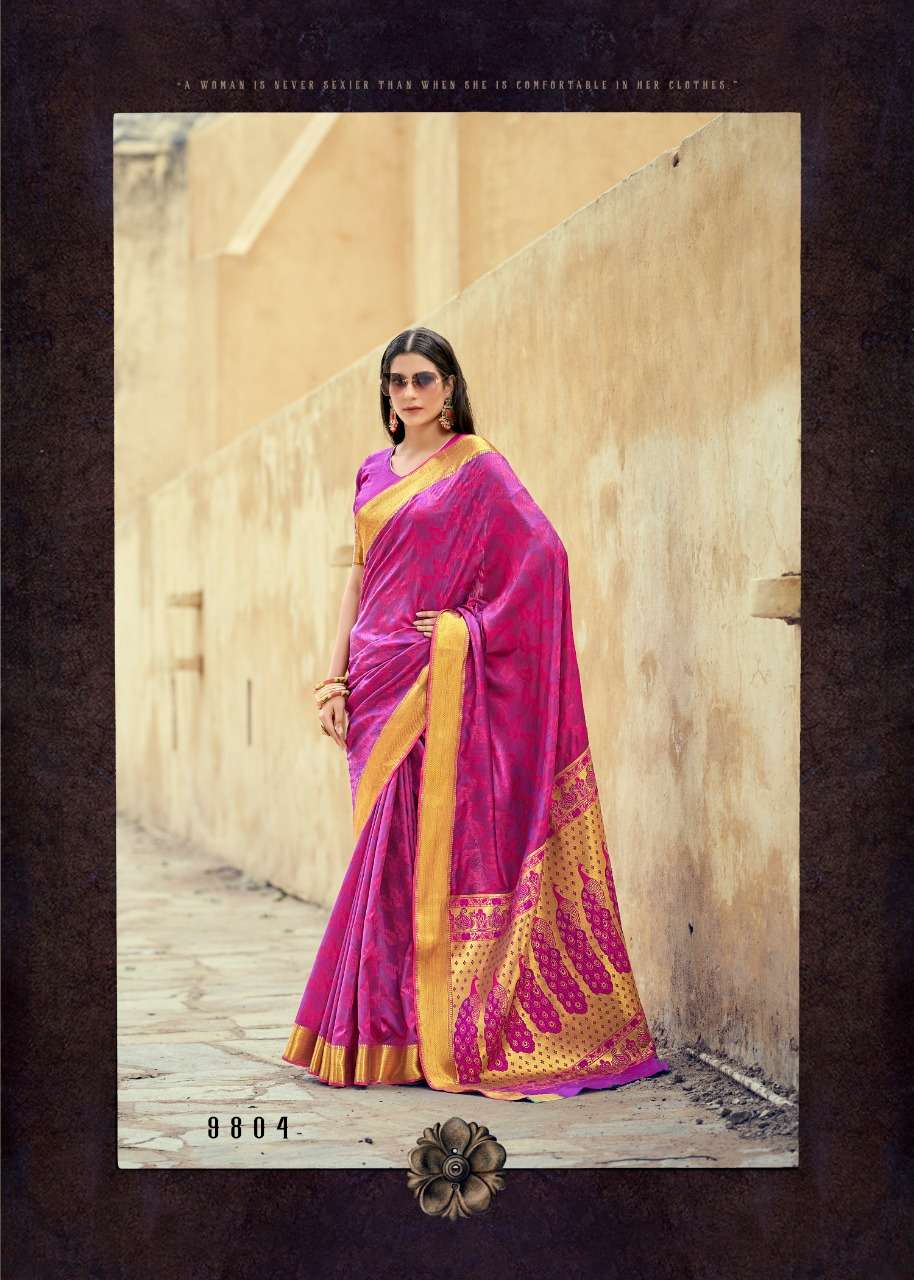 ANASTASIA BY RAJPATH 9801 TO 9806 SERIES INDIAN TRADITIONAL WEAR COLLECTION BEAUTIFUL STYLISH FANCY COLORFUL PARTY WEAR & OCCASIONAL WEAR SOFT BANARASI SAREES AT WHOLESALE PRICE