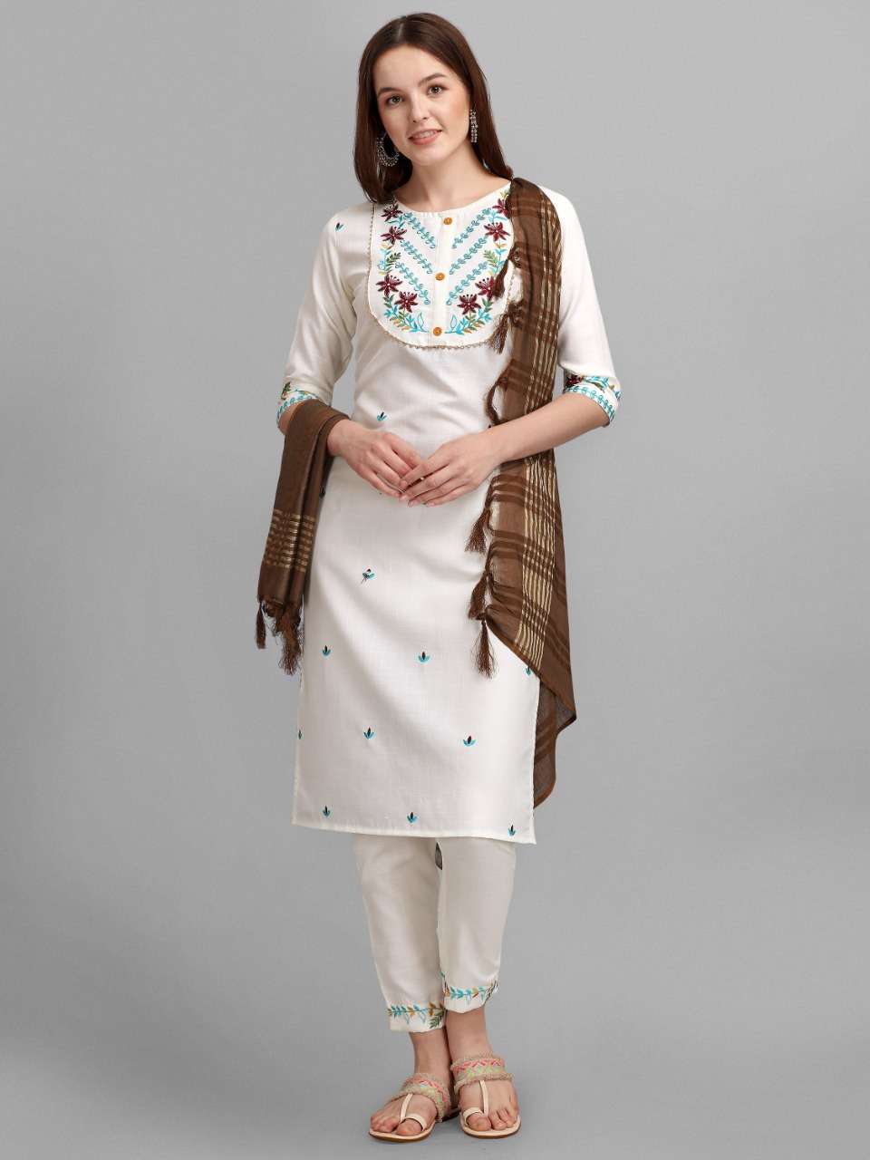 LEENA BY VREDE VOGEL 101 TO 106 SERIES BEAUTIFUL SUITS COLORFUL STYLISH FANCY CASUAL WEAR & ETHNIC WEAR COTTON DRESSES AT WHOLESALE PRICE