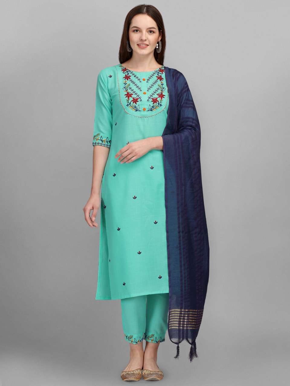 LEENA BY VREDE VOGEL 101 TO 106 SERIES BEAUTIFUL SUITS COLORFUL STYLISH FANCY CASUAL WEAR & ETHNIC WEAR COTTON DRESSES AT WHOLESALE PRICE
