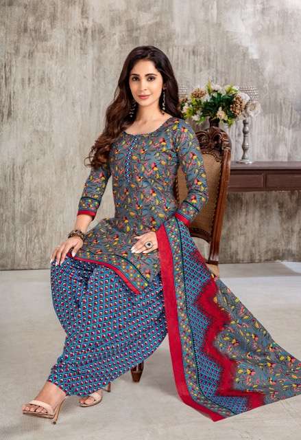 ANUPAMA BY JT 1001 TO 1010 SERIES BEAUTIFUL SUITS COLORFUL STYLISH FANCY CASUAL WEAR & ETHNIC WEAR COTTON PRINT DRESSES AT WHOLESALE PRICE