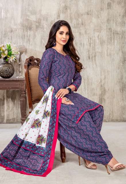 ANUPAMA BY JT 1001 TO 1010 SERIES BEAUTIFUL SUITS COLORFUL STYLISH FANCY CASUAL WEAR & ETHNIC WEAR COTTON PRINT DRESSES AT WHOLESALE PRICE
