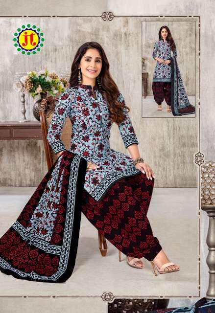 ANUPAMA BY JT 1001 TO 1010 SERIES BEAUTIFUL SUITS COLORFUL STYLISH FANCY CASUAL WEAR & ETHNIC WEAR COTTON PRINT DRESSES AT WHOLESALE PRICE