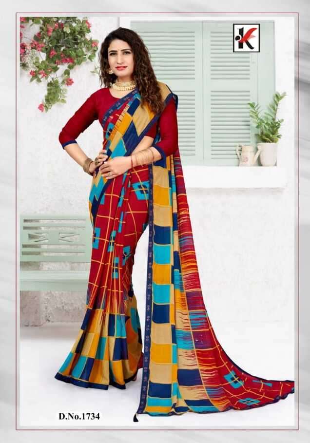 AARADHNA VOL-32 BY KODAS 1729 TO 1736 SERIES INDIAN TRADITIONAL WEAR COLLECTION BEAUTIFUL STYLISH FANCY COLORFUL PARTY WEAR & OCCASIONAL WEAR HEAVY RENIAL SAREES AT WHOLESALE PRICE