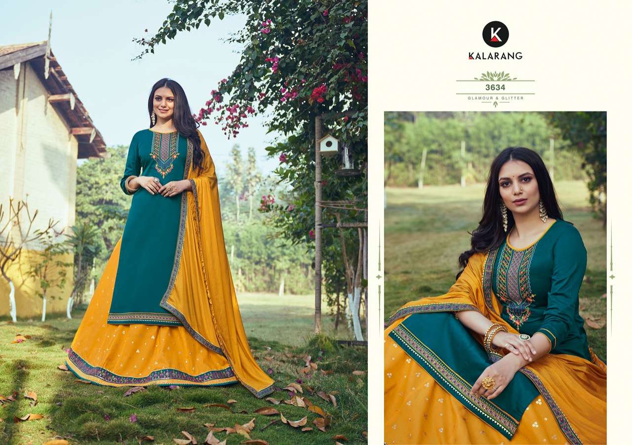 Shivali By Kalarang 3631 To 3634 Series Beautiful Suits Colorful Stylish Fancy Casual Wear & Ethnic Wear Jam Silk Cotton Dresses At Wholesale Price