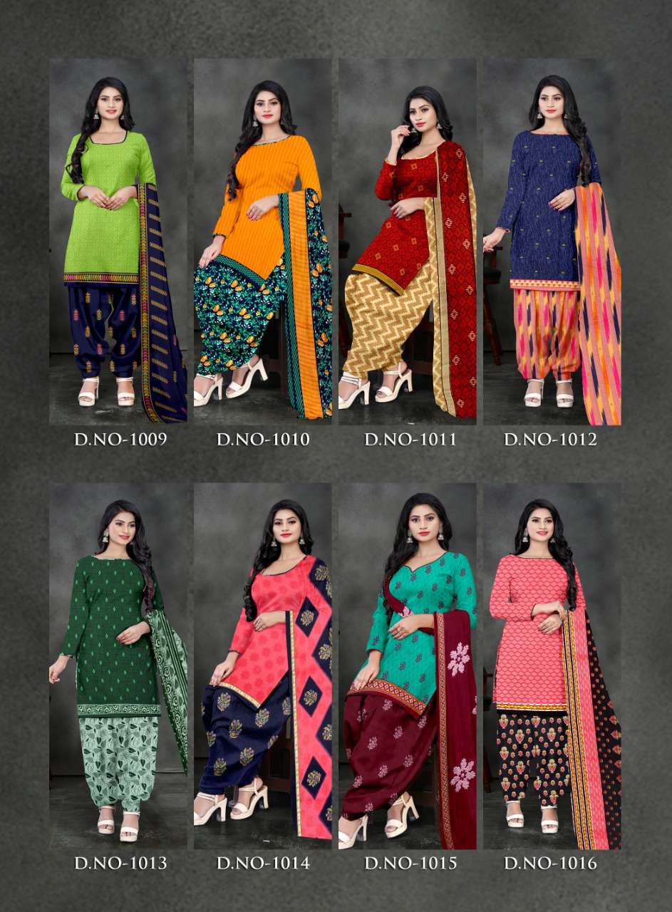 LAJO BY SHREE SHANTI CREATION 1001 TO 1016 SERIES BEAUTIFUL STYLISH SUITS FANCY COLORFUL CASUAL WEAR & ETHNIC WEAR & READY TO WEAR AMERICAN CREPE PRINTED DRESSES AT WHOLESALE PRICE