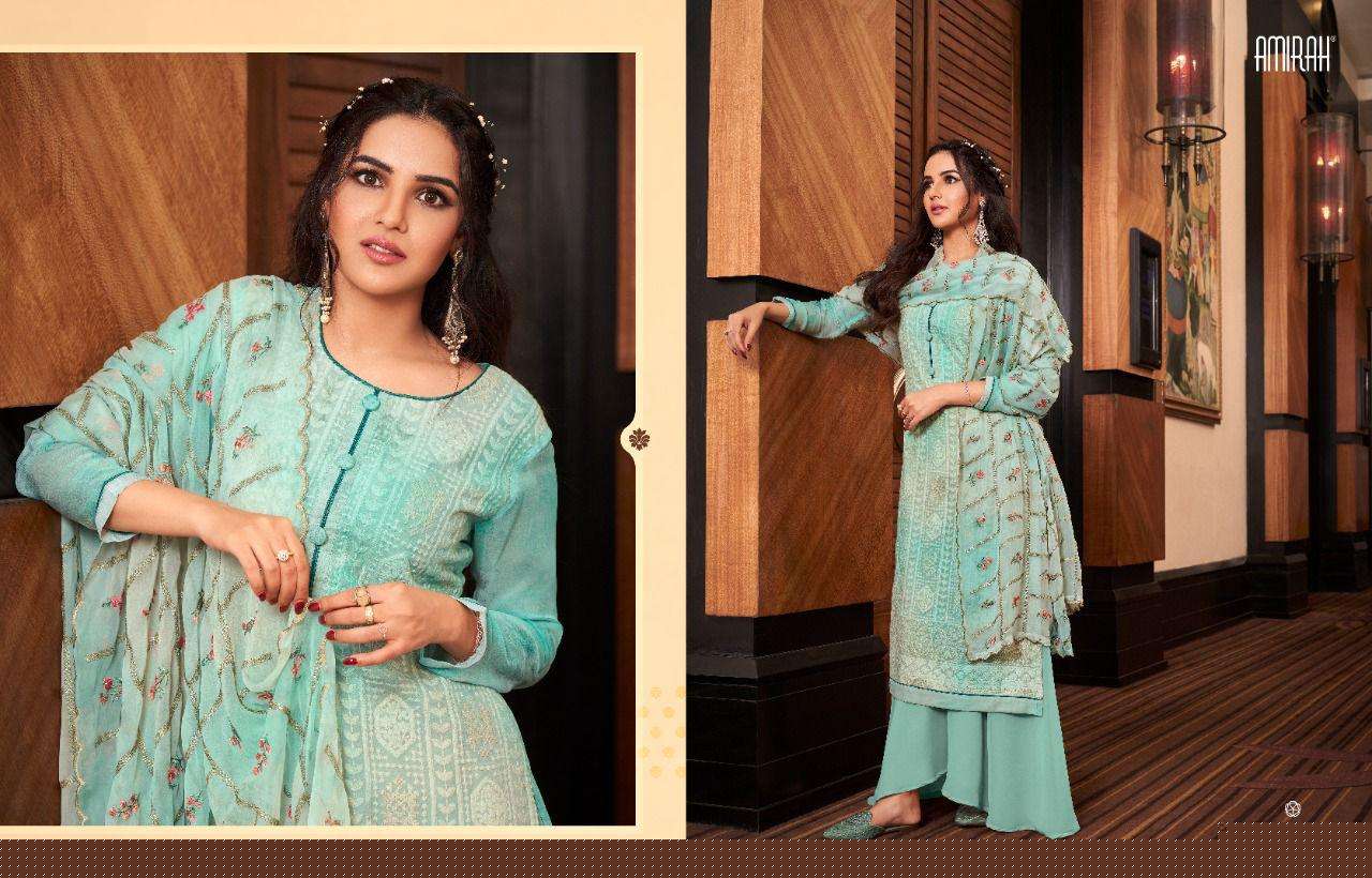 JANNAT BY AMIRAH 16041 TO 16046 SERIES BEAUTIFUL STYLISH SUITS FANCY COLORFUL CASUAL WEAR & ETHNIC WEAR & READY TO WEAR REAL GEORGETTE DRESSES AT WHOLESALE PRICE