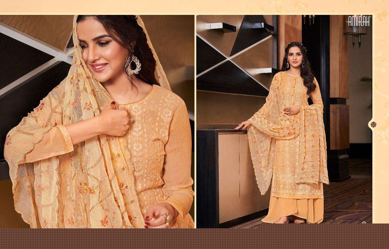 JANNAT BY AMIRAH 16041 TO 16046 SERIES BEAUTIFUL STYLISH SUITS FANCY COLORFUL CASUAL WEAR & ETHNIC WEAR & READY TO WEAR REAL GEORGETTE DRESSES AT WHOLESALE PRICE