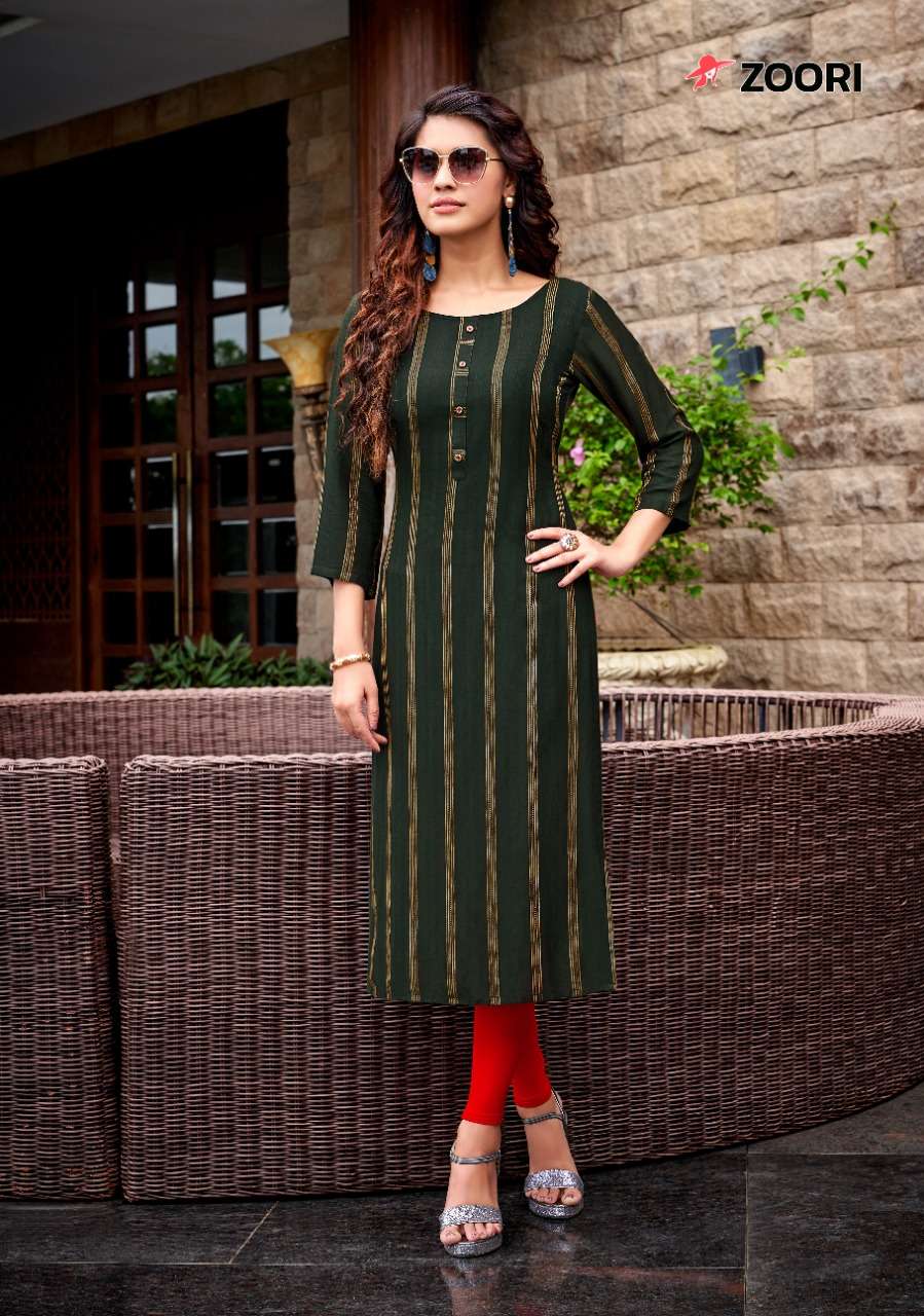 AKSHARA VOL-14 BY ZOORI 1081 TO 1086 SERIES DESIGNER STYLISH FANCY COLORFUL BEAUTIFUL PARTY WEAR & ETHNIC WEAR COLLECTION RAYON PRINT KURTIS AT WHOLESALE PRICE