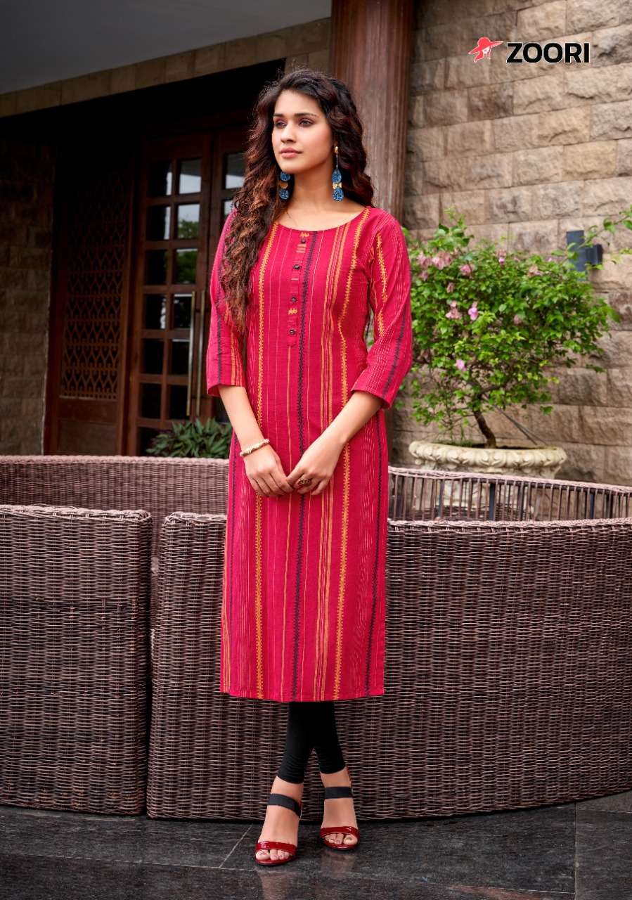 AKSHARA VOL-14 BY ZOORI 1081 TO 1086 SERIES DESIGNER STYLISH FANCY COLORFUL BEAUTIFUL PARTY WEAR & ETHNIC WEAR COLLECTION RAYON PRINT KURTIS AT WHOLESALE PRICE