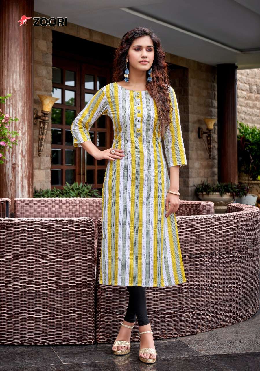 AKSHARA VOL-14 BY ZOORI 1081 TO 1086 SERIES DESIGNER STYLISH FANCY COLORFUL BEAUTIFUL PARTY WEAR & ETHNIC WEAR COLLECTION RAYON PRINT KURTIS AT WHOLESALE PRICE