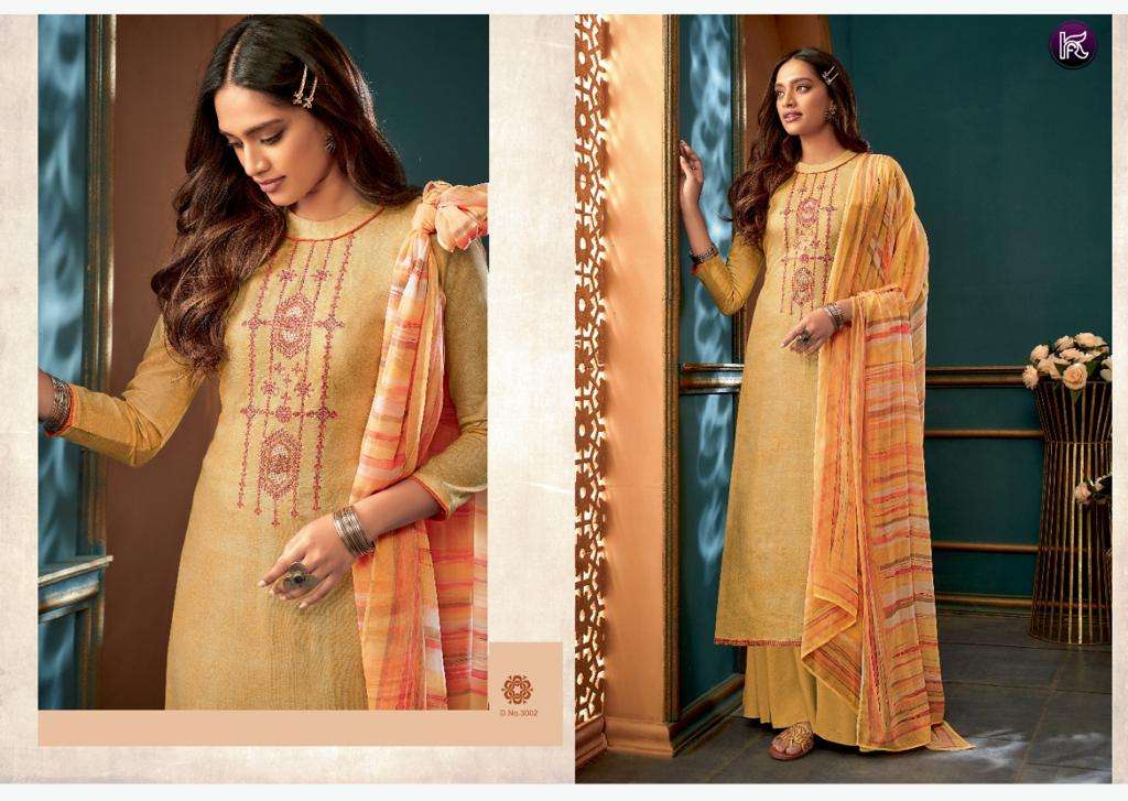 PRINCESS VOL-3 BY KALA FASHION 3001 TO 3006 SERIES BEAUTIFUL STYLISH SUITS FANCY COLORFUL CASUAL WEAR & ETHNIC WEAR & READY TO WEAR COTTON PRINTED DRESSES AT WHOLESALE PRICE