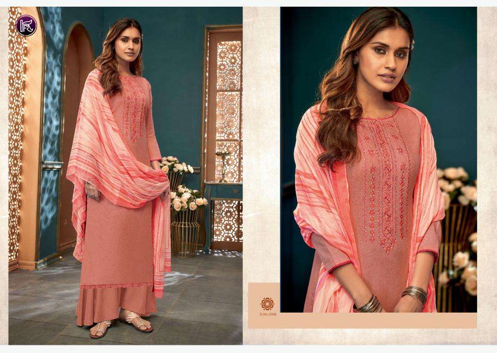 PRINCESS VOL-3 BY KALA FASHION 3001 TO 3006 SERIES BEAUTIFUL STYLISH SUITS FANCY COLORFUL CASUAL WEAR & ETHNIC WEAR & READY TO WEAR COTTON PRINTED DRESSES AT WHOLESALE PRICE