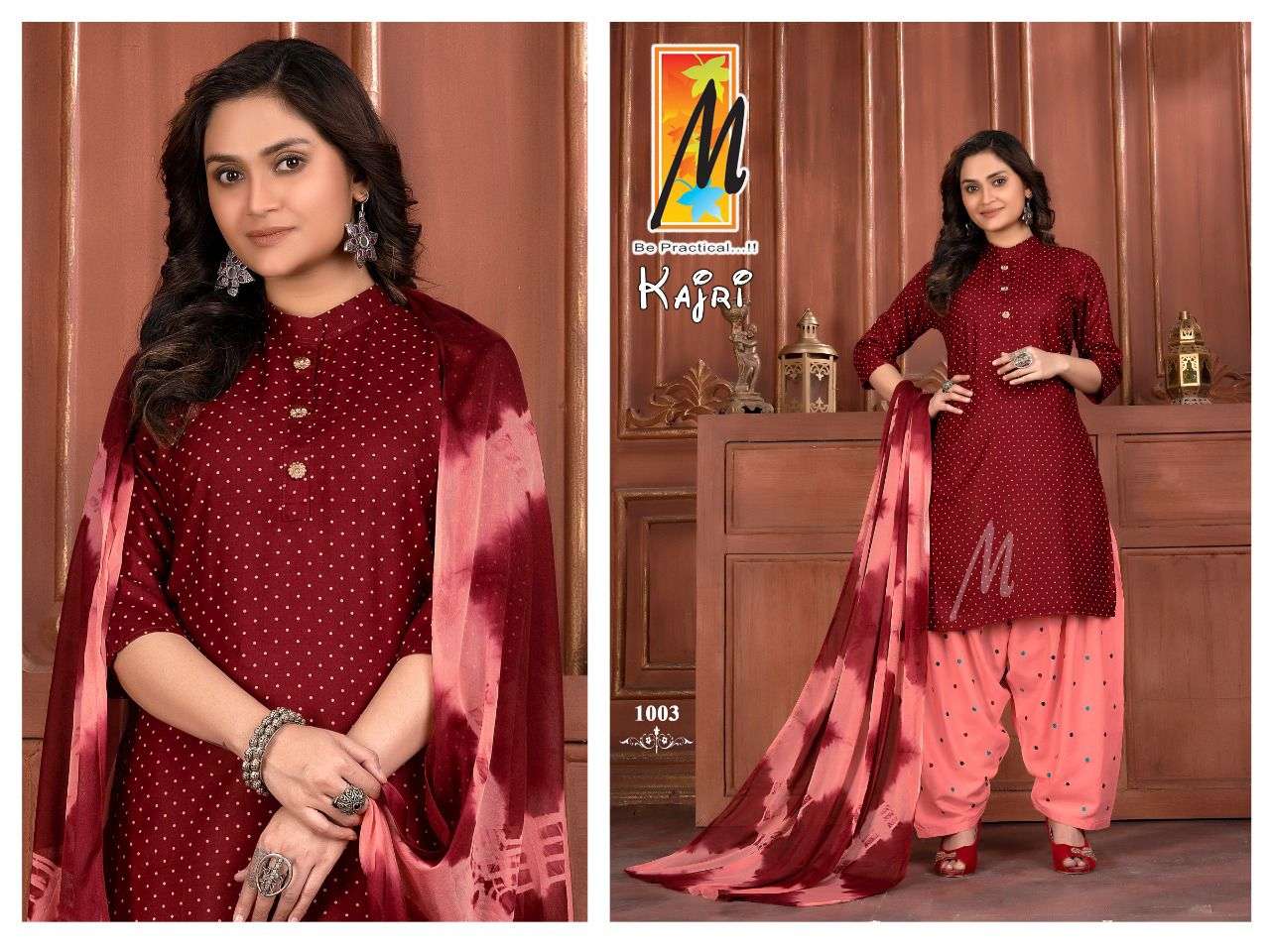 KAJRI BY MASTER 1001 TO 1008 SERIES BEAUTIFUL PATIYALA SUITS COLORFUL STYLISH FANCY CASUAL WEAR & ETHNIC WEAR RAYON PRINT DRESSES AT WHOLESALE PRICE