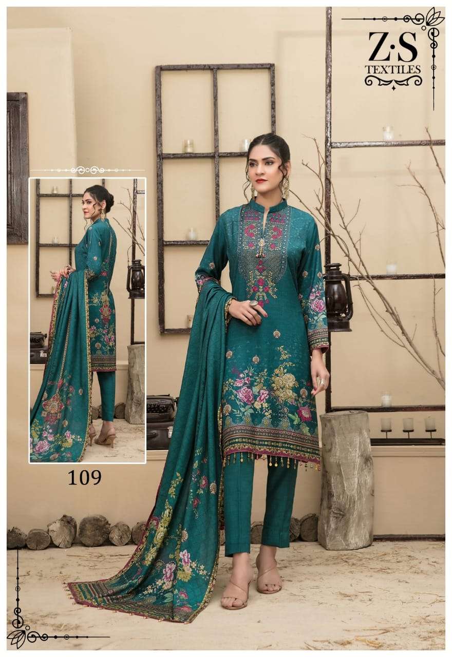RANG REZA MID SUMMER EXCLUSIVE BY ZS TEXTILES 101 TO 110 SERIES INDIAN TRADITIONAL WEAR COLLECTION BEAUTIFUL STYLISH FANCY COLORFUL PARTY WEAR & OCCASIONAL WEAR PURE COTTON PRINT DRESSES AT WHOLESALE PRICE