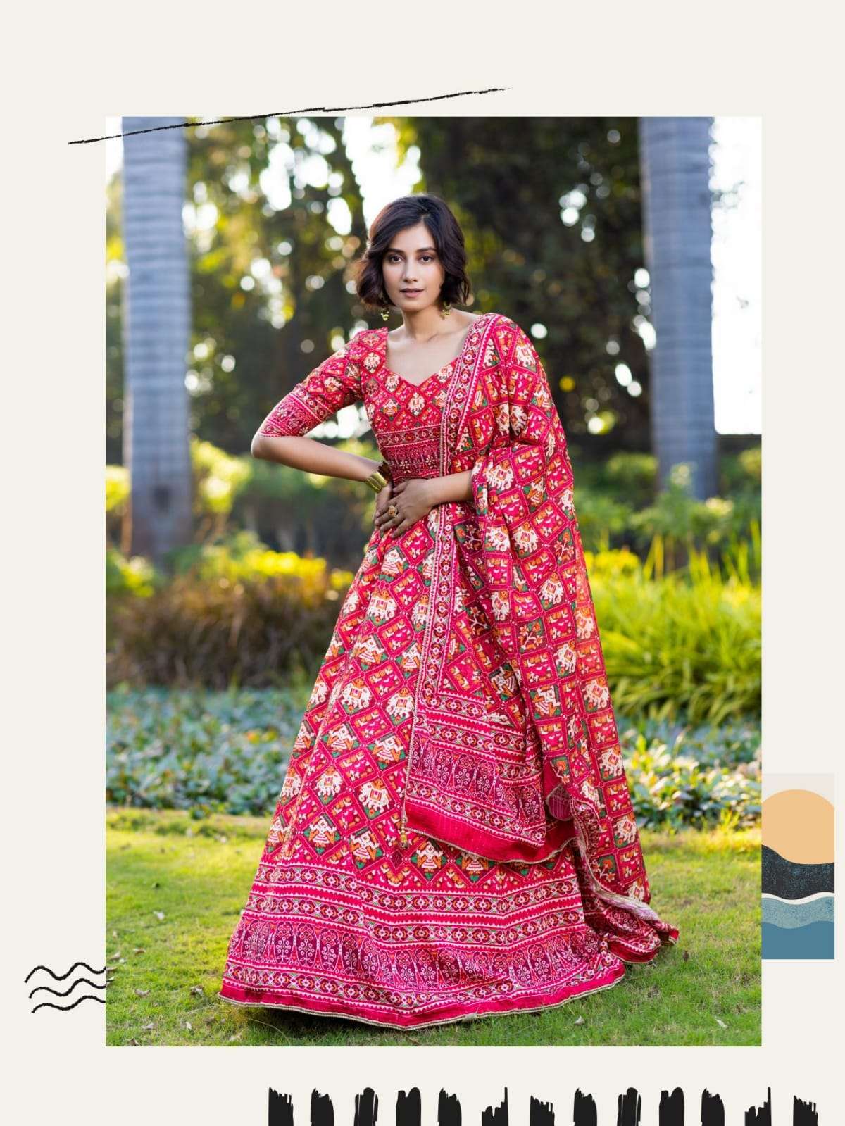 BAWREE BY ANANDAM 2432 TO 2436 SERIES DESIGNER BEAUTIFUL NAVRATRI COLLECTION OCCASIONAL WEAR & PARTY WEAR FANCY LEHENGAS AT WHOLESALE PRICE