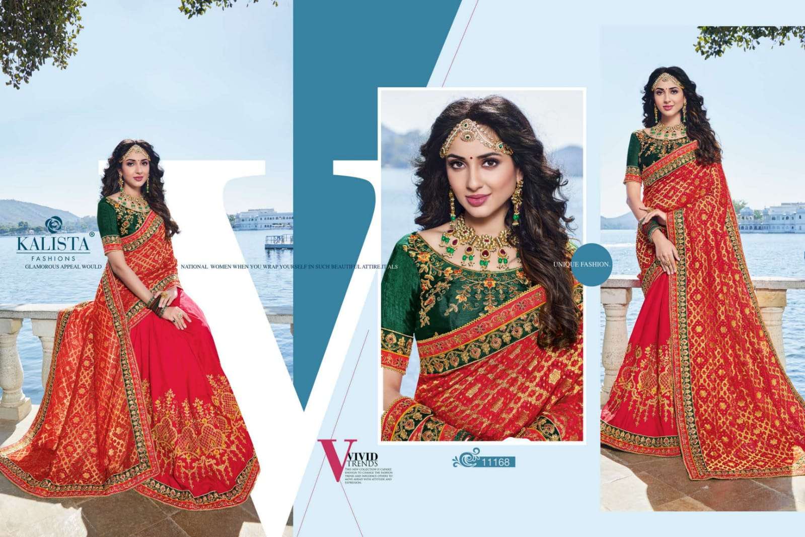 KOHINOOR GOLD VOL-2 BY KALISTA FASHION 11167 TO 11172 SERIES INDIAN TRADITIONAL WEAR COLLECTION BEAUTIFUL STYLISH FANCY COLORFUL PARTY WEAR & OCCASIONAL WEAR SILK/GEORGETTE SAREES AT WHOLESALE PRICE