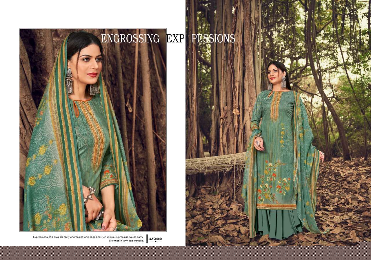 INAYAT VOL-3 BY ADEEVA TRENDZ 3001 TO 3010 SERIES BEAUTIFUL STYLISH SUITS FANCY COLORFUL CASUAL WEAR & ETHNIC WEAR & READY TO WEAR COTTON DIGITAL PRINTED DRESSES AT WHOLESALE PRICE
