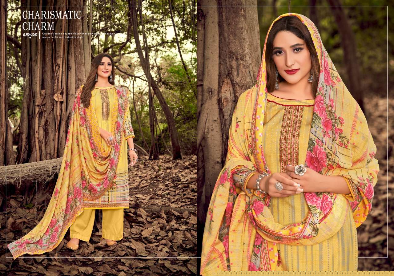 INAYAT VOL-3 BY ADEEVA TRENDZ 3001 TO 3010 SERIES BEAUTIFUL STYLISH SUITS FANCY COLORFUL CASUAL WEAR & ETHNIC WEAR & READY TO WEAR COTTON DIGITAL PRINTED DRESSES AT WHOLESALE PRICE