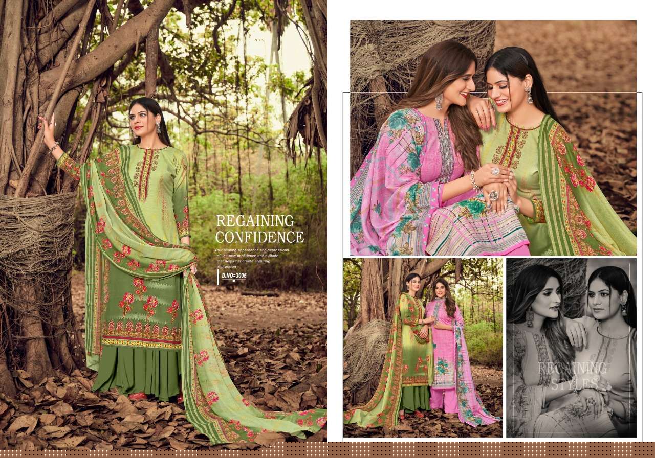 INAYAT VOL-3 BY ADEEVA TRENDZ 3001 TO 3010 SERIES BEAUTIFUL STYLISH SUITS FANCY COLORFUL CASUAL WEAR & ETHNIC WEAR & READY TO WEAR COTTON DIGITAL PRINTED DRESSES AT WHOLESALE PRICE