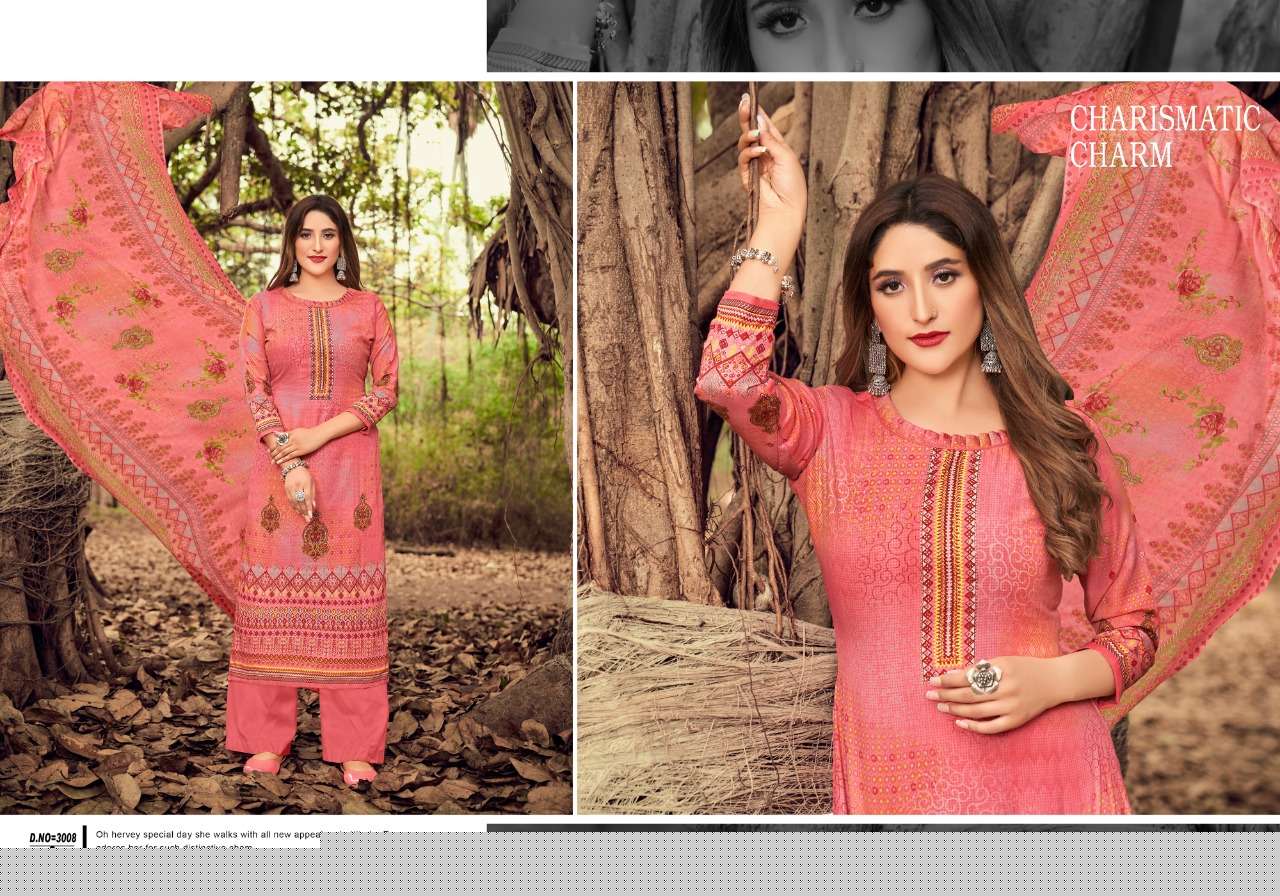 INAYAT VOL-3 BY ADEEVA TRENDZ 3001 TO 3010 SERIES BEAUTIFUL STYLISH SUITS FANCY COLORFUL CASUAL WEAR & ETHNIC WEAR & READY TO WEAR COTTON DIGITAL PRINTED DRESSES AT WHOLESALE PRICE