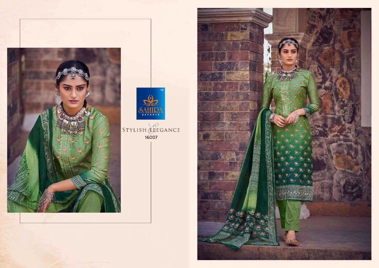 SAARA BY SAHIRA EXPORTS 16001 TO 16008 SERIES INDIAN TRADITIONAL WEAR COLLECTION BEAUTIFUL STYLISH FANCY COLORFUL PARTY WEAR & OCCASIONAL WEAR JAM SATIN PRINT DRESSES AT WHOLESALE PRICE