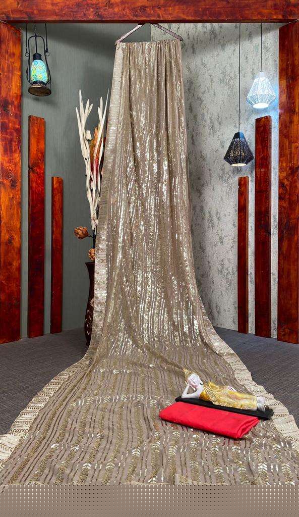 Lg-1474 By Fashid Wholesale Indian Traditional Wear Collection Beautiful Stylish Fancy Colorful Party Wear & Occasional Wear Faux Georgette Embroidered Sarees At Wholesale Price