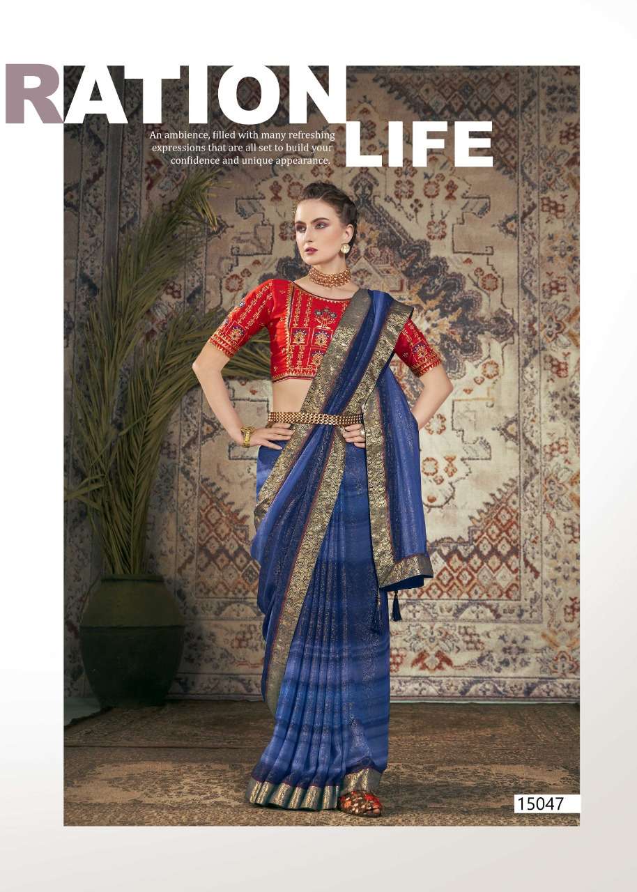 PINAKI BY VALLABHI PRINTS 15041 TO 15048 SERIES INDIAN TRADITIONAL WEAR COLLECTION BEAUTIFUL STYLISH FANCY COLORFUL PARTY WEAR & OCCASIONAL WEAR GEORGETTE PRINT SAREES AT WHOLESALE PRICE