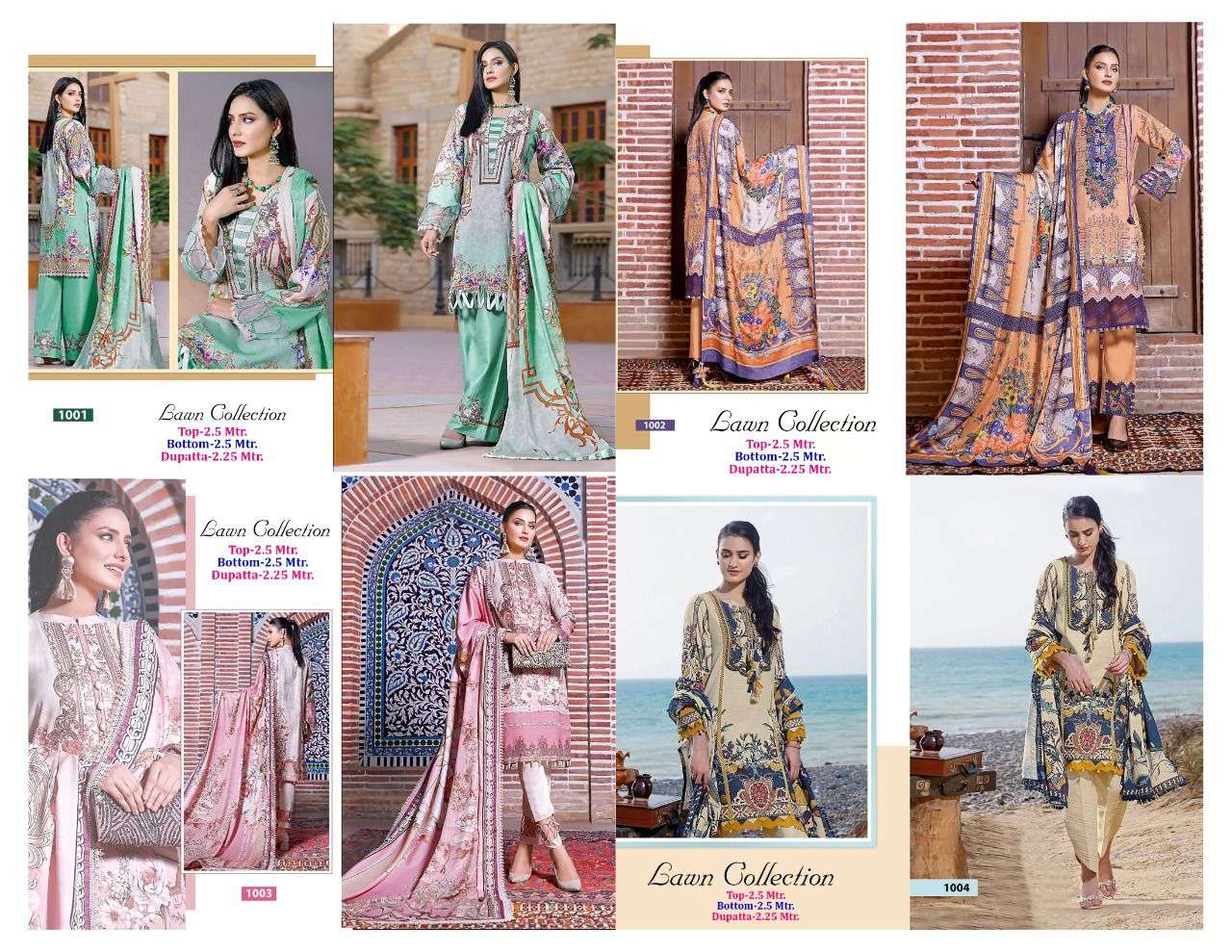Zara Shahjahan By Apana Cotton 1001 To 1004 Series Beautiful Suits Stylish Colorful Fancy Casual Wear & Ethnic Wear Cotton Print Dresses At Wholesale Price