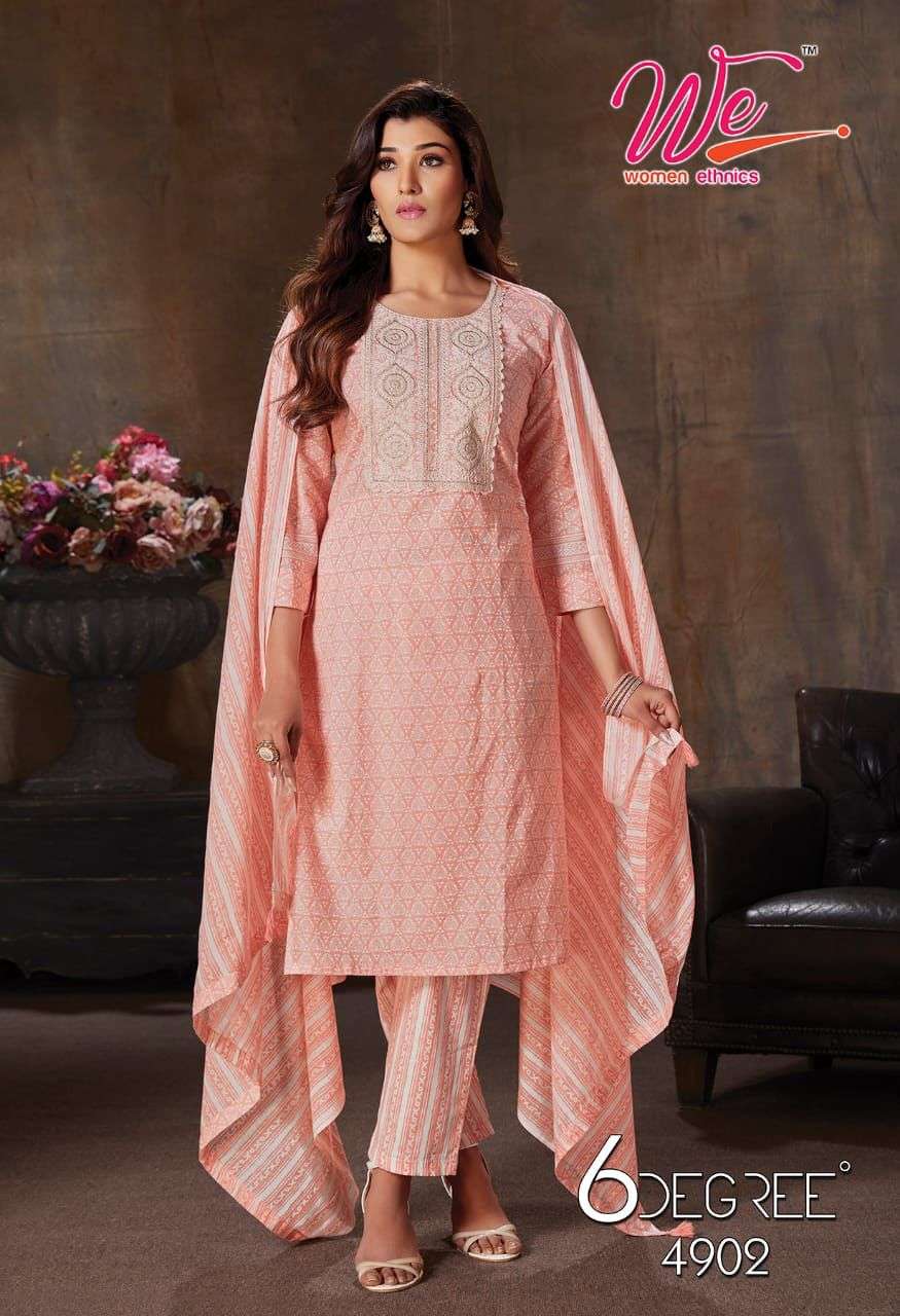 6 DEGREE BY WOMEN ETHNIC 4901 TO 4906 SERIES BEAUTIFUL SUITS COLORFUL STYLISH FANCY CASUAL WEAR & ETHNIC WEAR FANCY DRESSES AT WHOLESALE PRICE