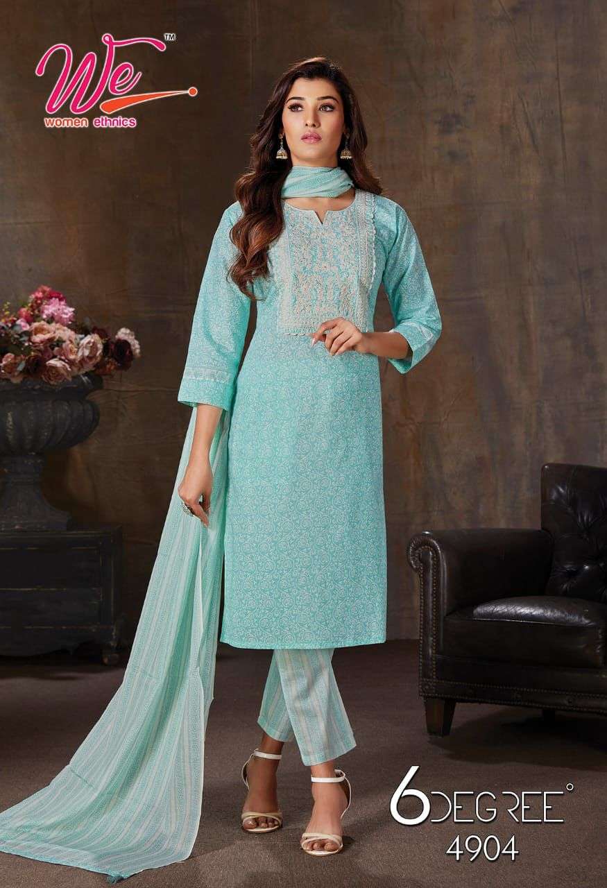 6 DEGREE BY WOMEN ETHNIC 4901 TO 4906 SERIES BEAUTIFUL SUITS COLORFUL STYLISH FANCY CASUAL WEAR & ETHNIC WEAR FANCY DRESSES AT WHOLESALE PRICE