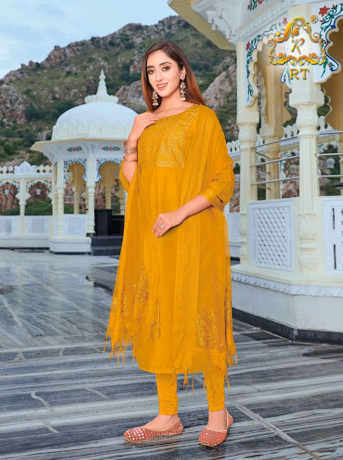 RIM-JHIM VOL-2 BY RT 1523 TO 1528 SERIES DESIGNER STYLISH FANCY COLORFUL BEAUTIFUL PARTY WEAR & ETHNIC WEAR COLLECTION MUSLIN KURTIS WITH DUPATTA AT WHOLESALE PRICE