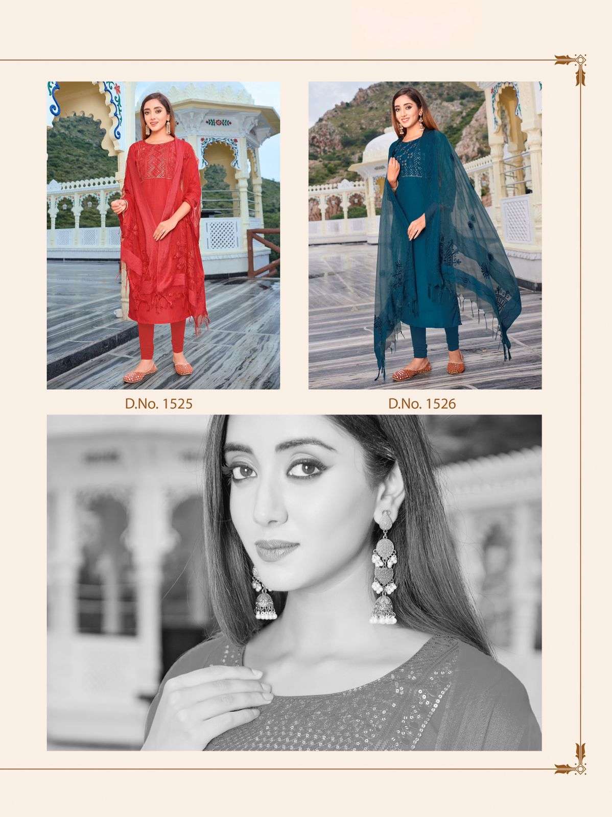 RIM-JHIM VOL-2 BY RT 1523 TO 1528 SERIES DESIGNER STYLISH FANCY COLORFUL BEAUTIFUL PARTY WEAR & ETHNIC WEAR COLLECTION MUSLIN KURTIS WITH DUPATTA AT WHOLESALE PRICE