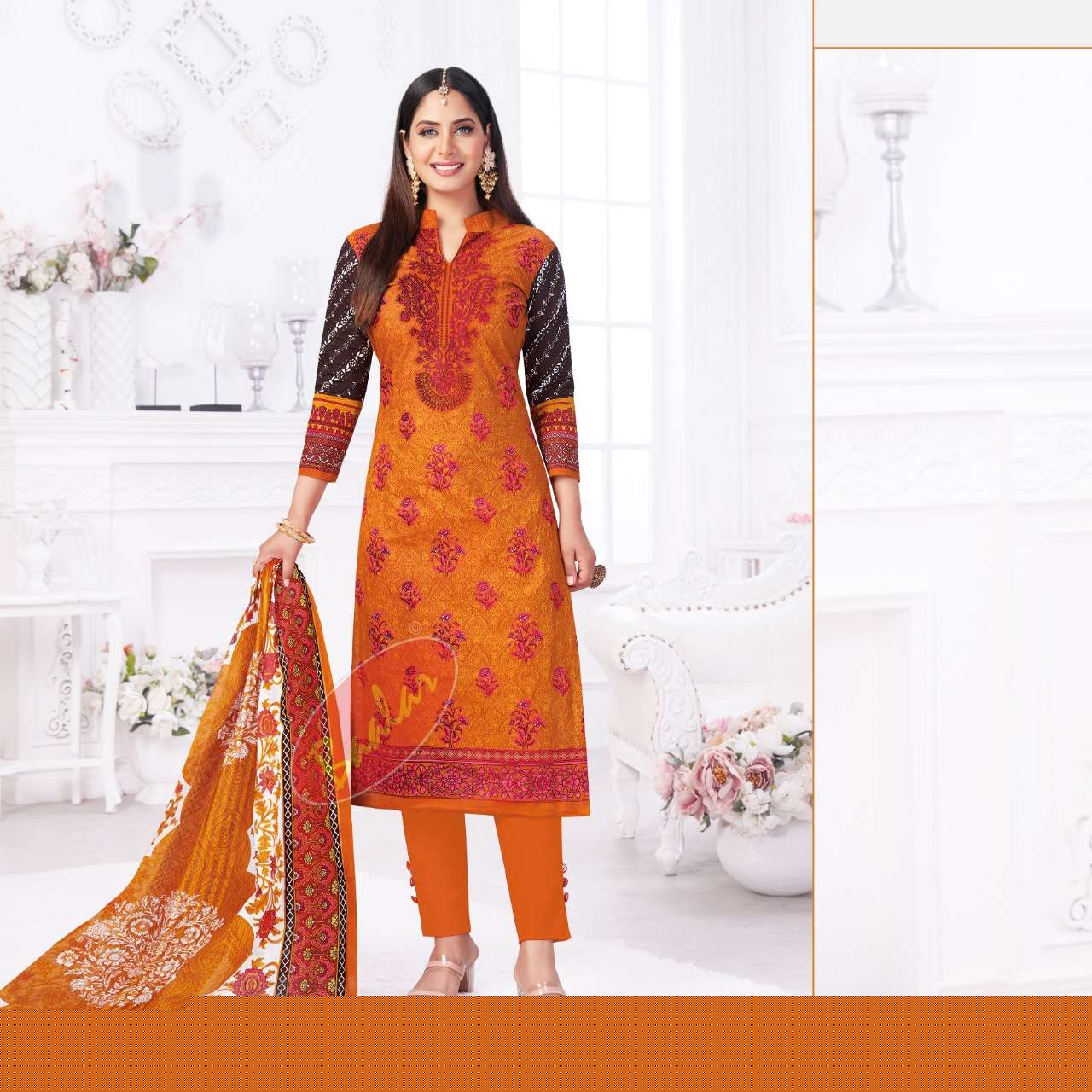 Karachi Cotton Vol-10 By Baalar Fashion 10001 To 10010 Series Beautiful Suits Stylish Fancy Colorful Party Wear & Occasional Wear Pure Cotton Printed Dresses At Wholesale Price