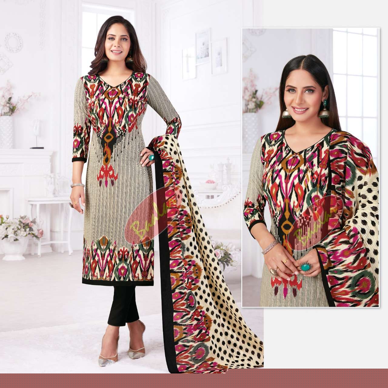 Karachi Cotton Vol-10 By Baalar Fashion 10001 To 10010 Series Beautiful Suits Stylish Fancy Colorful Party Wear & Occasional Wear Pure Cotton Printed Dresses At Wholesale Price