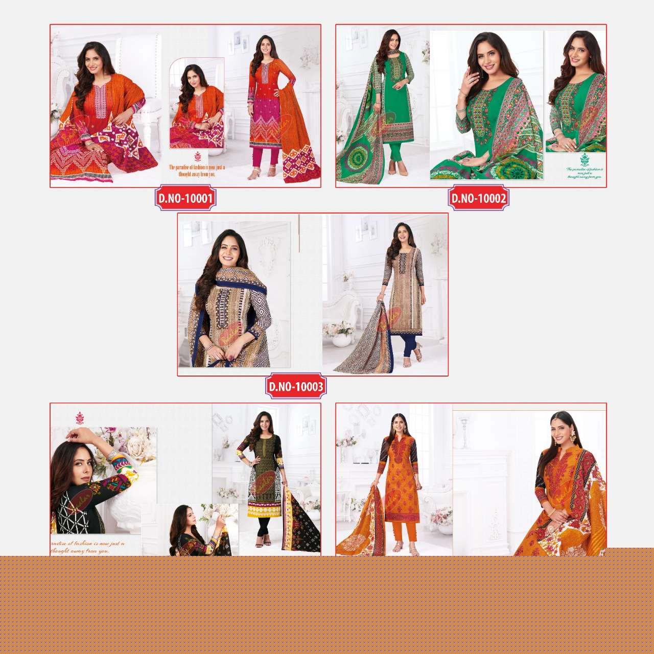 Karachi Cotton Vol-10 By Baalar Fashion 10001 To 10010 Series Beautiful Suits Stylish Fancy Colorful Party Wear & Occasional Wear Pure Cotton Printed Dresses At Wholesale Price