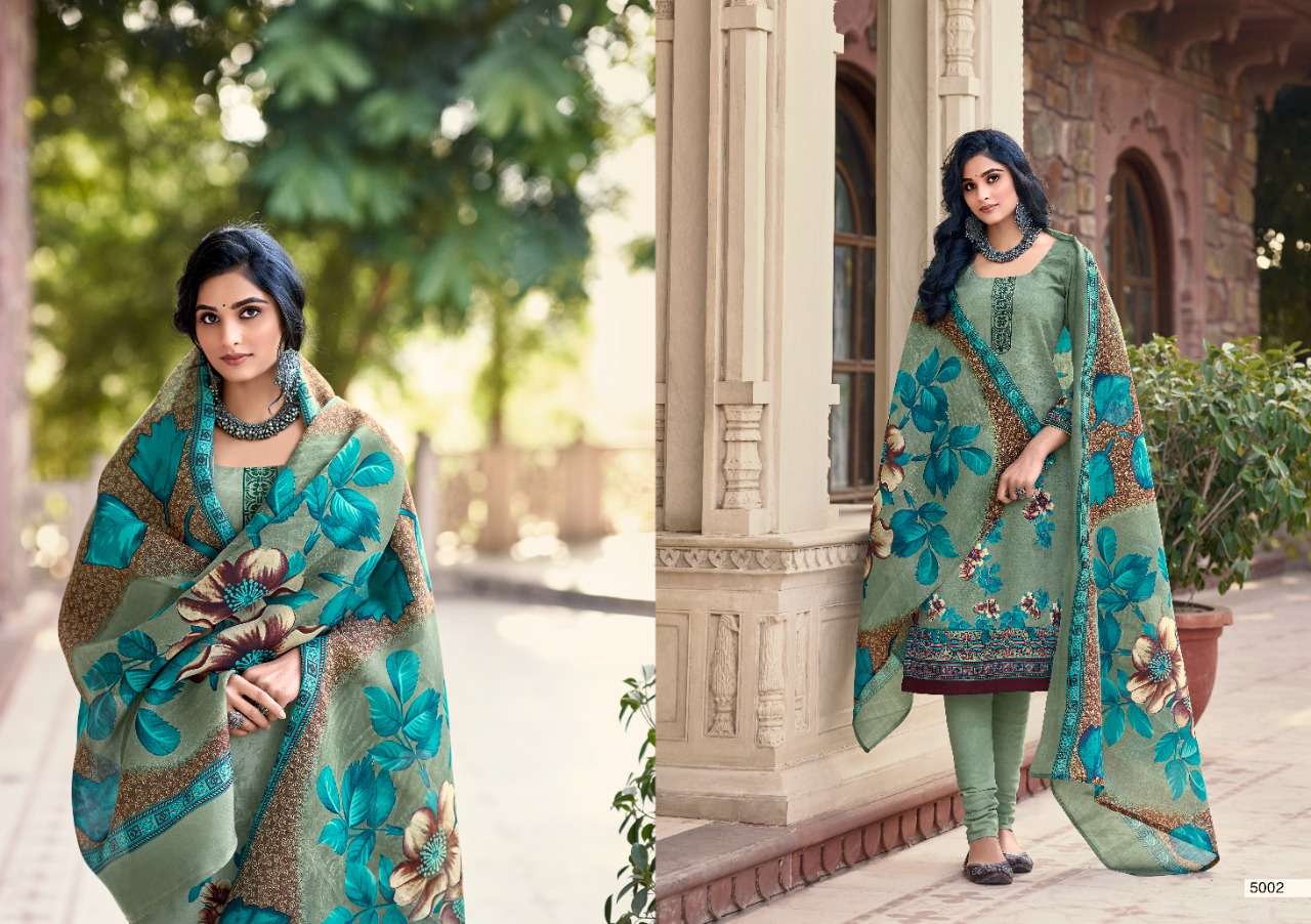 JASMINE VOL-25 BY SWEETY FASHION 5001 TO 5012 SERIES BEAUTIFUL SUITS STYLISH FANCY COLORFUL CASUAL WEAR & ETHNIC WEAR SOFT COTTON PRINTED DRESSES AT WHOLESALE PRICE