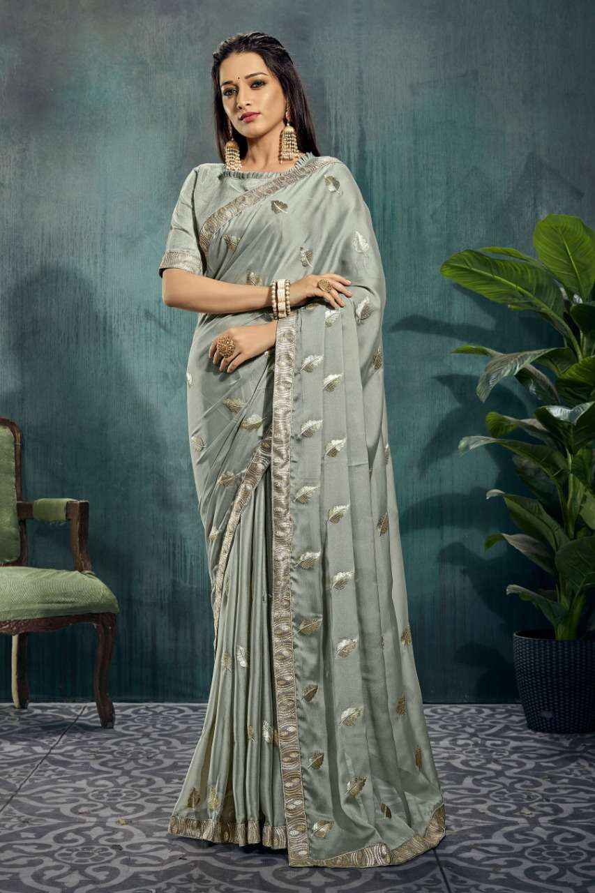GLAMWIZ SEQUENCE BY YADU NANDAN FASHION 01 TO 04 SERIES INDIAN TRADITIONAL WEAR COLLECTION BEAUTIFUL STYLISH FANCY COLORFUL PARTY WEAR & OCCASIONAL WEAR SILK EMBROIDERED SAREES AT WHOLESALE PRICE