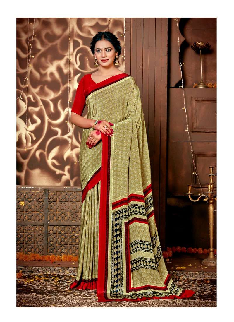 MYSORE SILK VOL-2 BY ANTRA 82301 TO 82310 SERIES INDIAN TRADITIONAL WEAR COLLECTION BEAUTIFUL STYLISH FANCY COLORFUL PARTY WEAR & OCCASIONAL WEAR KASTURI CREPE SAREES AT WHOLESALE PRICE