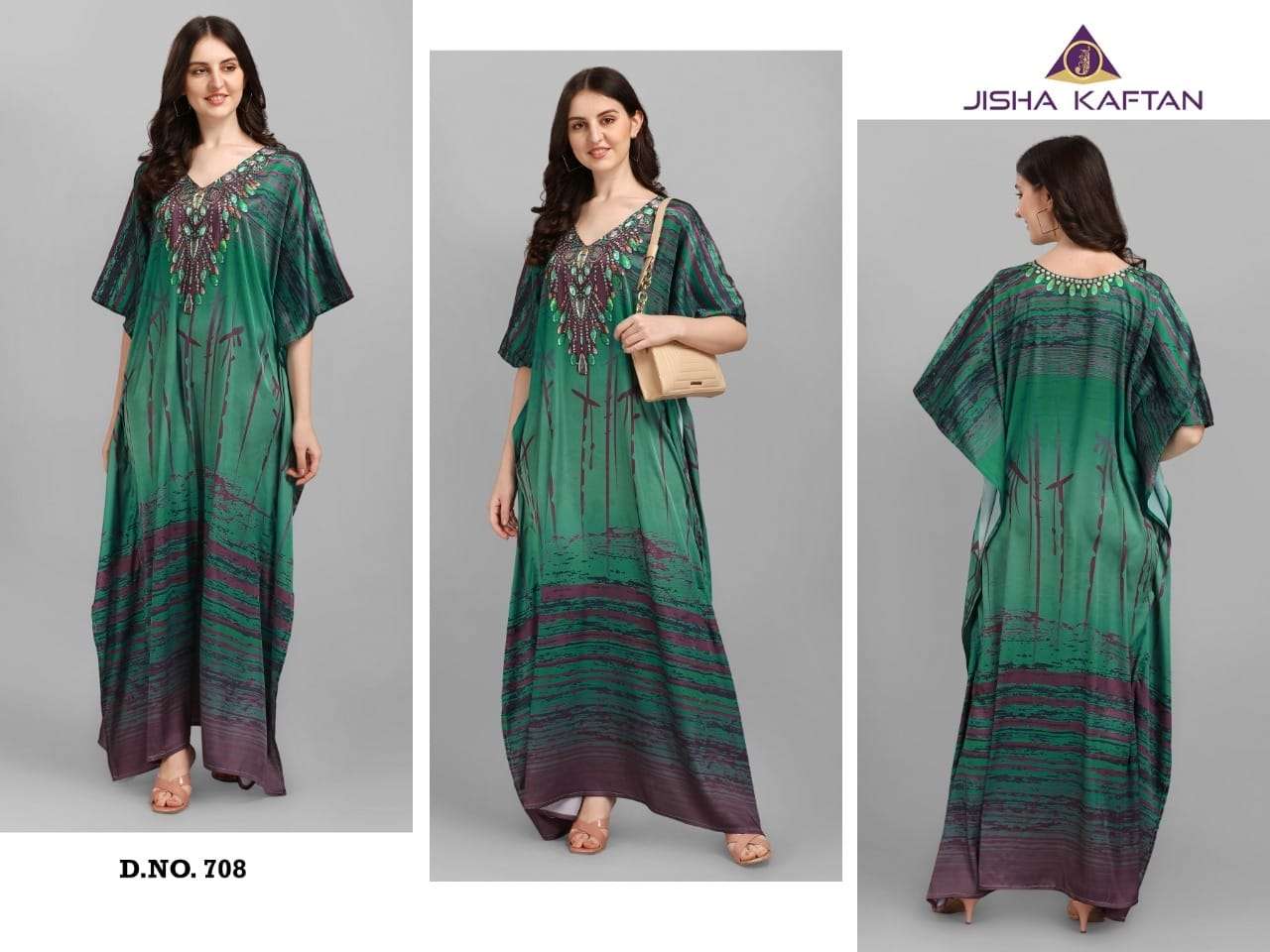 Kaftan-E-Nazakat Vol-7 By Jelite 701 To 708 Series Designer Stylish Fancy Colorful Beautiful Party Wear & Ethnic Wear Collection Satin Kaftan At Wholesale Price